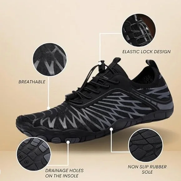 ELETON / Barefoot Shoes, Hike Footwear, Unisex, Healthy & Non-Slip shoes - Picture 5 of 14